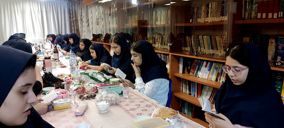 افطاری در مدرسه - سلام سلیمه